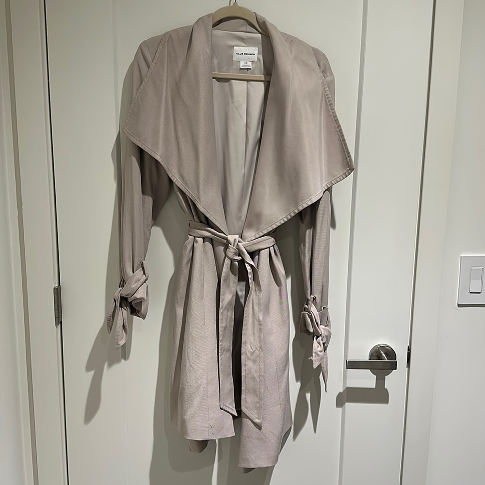 Club Monaco Trench Coat